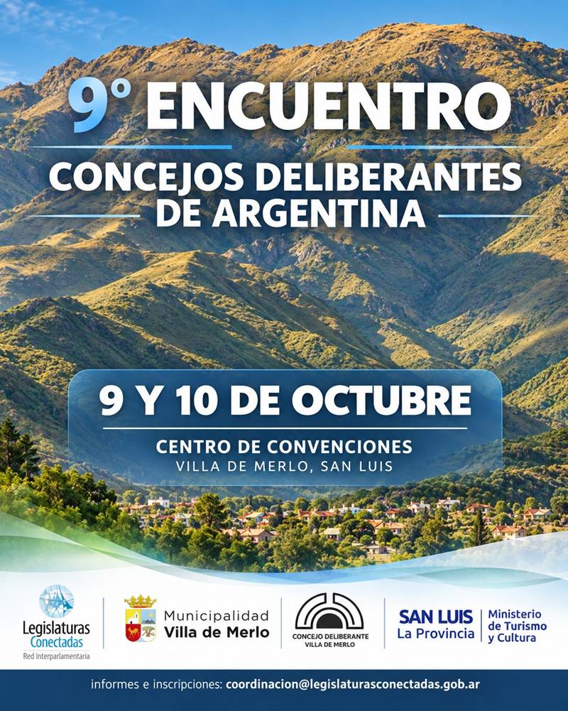 Comunicado de pesar del Concejo Deliberante de la Villa de Merlo
